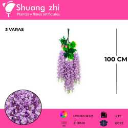 WISTERIA AZUL LAVANDA PACK 12 PCS